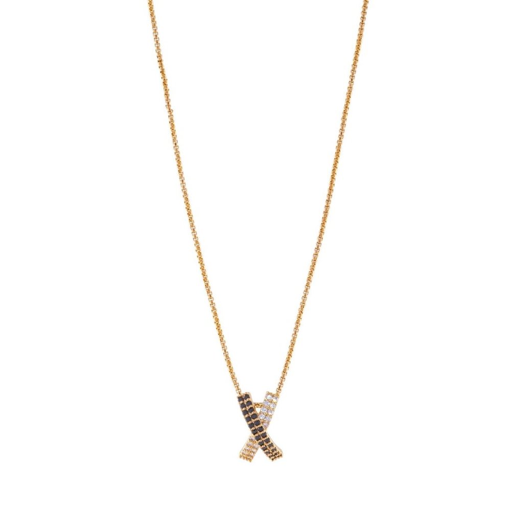 JNY Anna Necklace Black & White